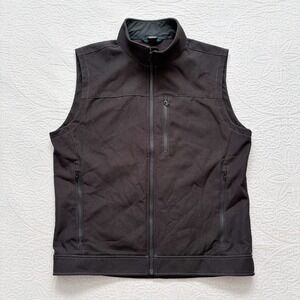 Kuhl Men's Impakt Fleece-Lined Vest, Gothem Black XL